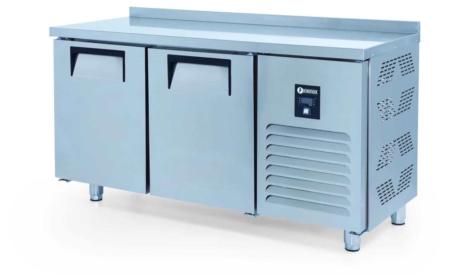 Iceinox Tezgah Tip 2 Kapılı Snack Buzdolabı 150x60x85 cm CTS 275 CR