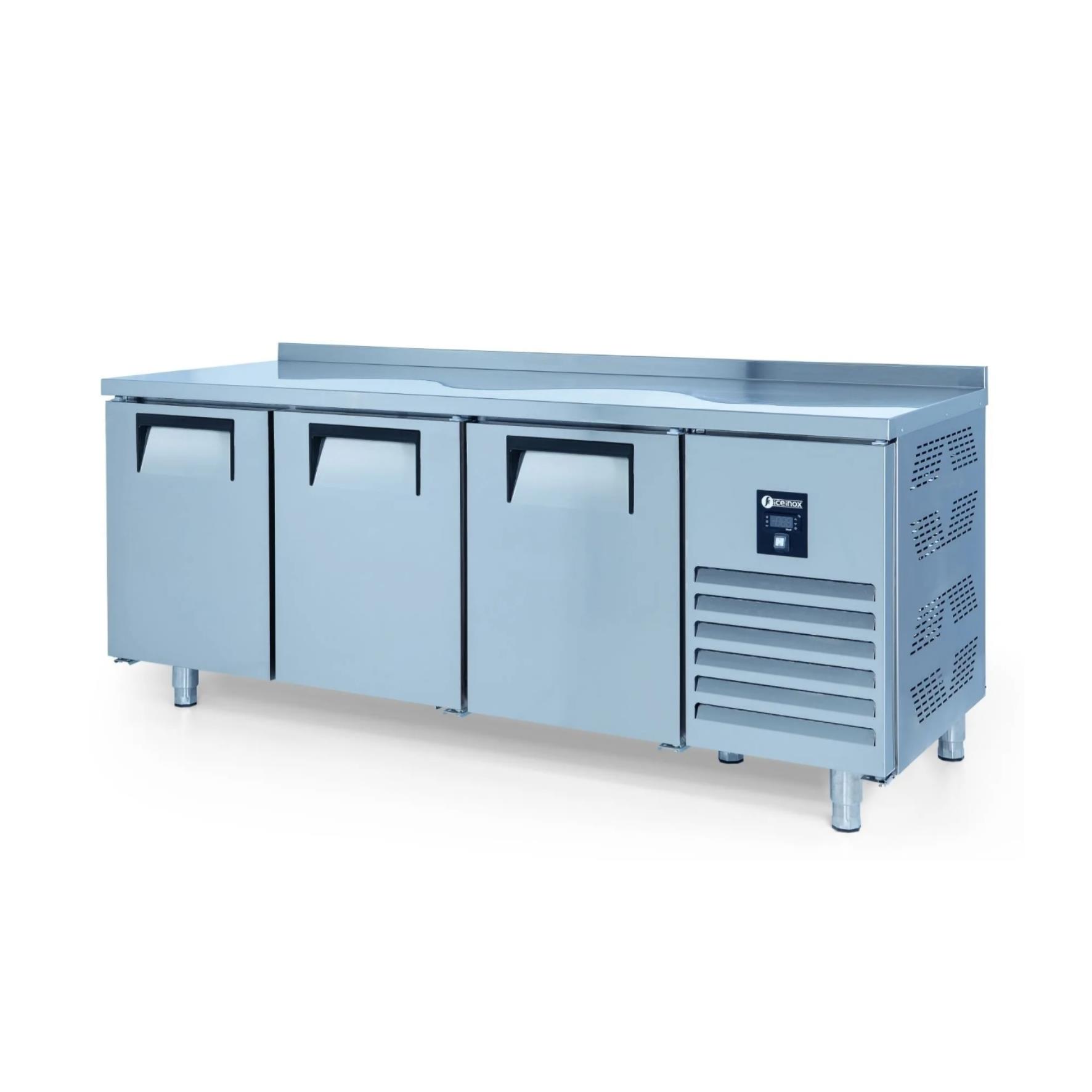 サイノアシ Iceinox Tezgah Tip Gastronom Derin Dondurucu 3 Kapılı 200x70x85