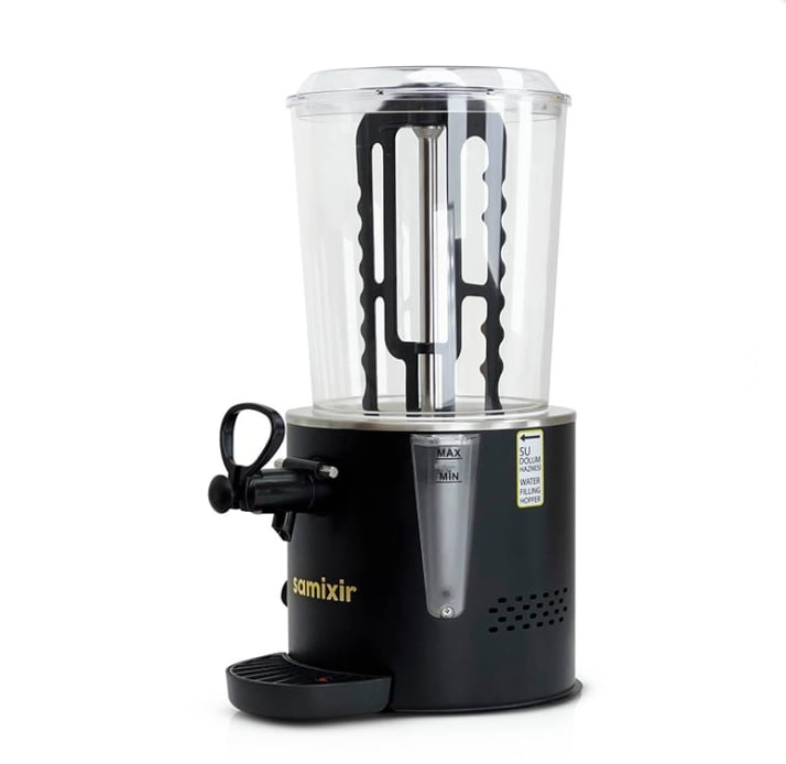 Samixir Panoramik Sıcak İçecek Dispenseri 10 Litre Siyah SC10.B