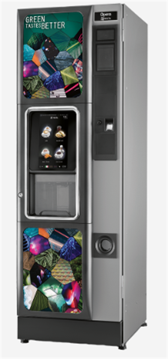 Necta Opera Touch Kahve Otomatı Dokunmatik Ekran,