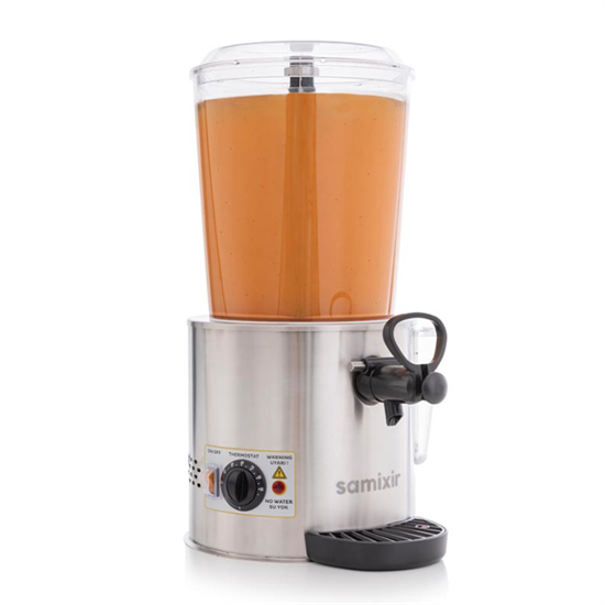 Samixir Panoramik Sıcak İçecek Dispenseri 10 Litre Inox SC10.I