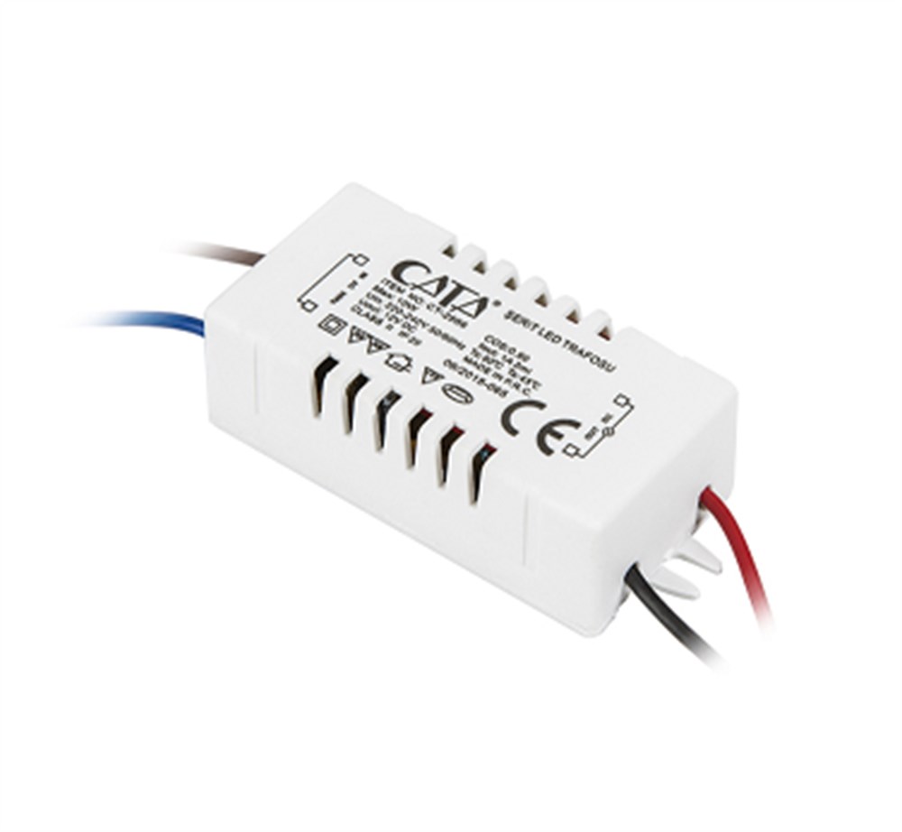 Şerit Led Trafosu 10W 1ASlim Model Şerit Led Trafo ve Acil Yardım Kitimyd365Şerit Led Trafosu 10W 1A