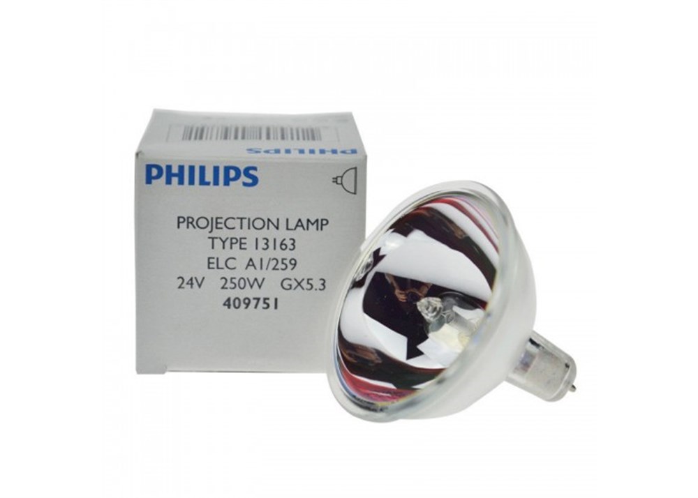 13163 PHILIPS 24V 250W GX5,3 ELCAmeliyathane Mikroskop Cihaz Ampullerimyd79213163 PHILIPS 24V 250W GX5,3 ELC