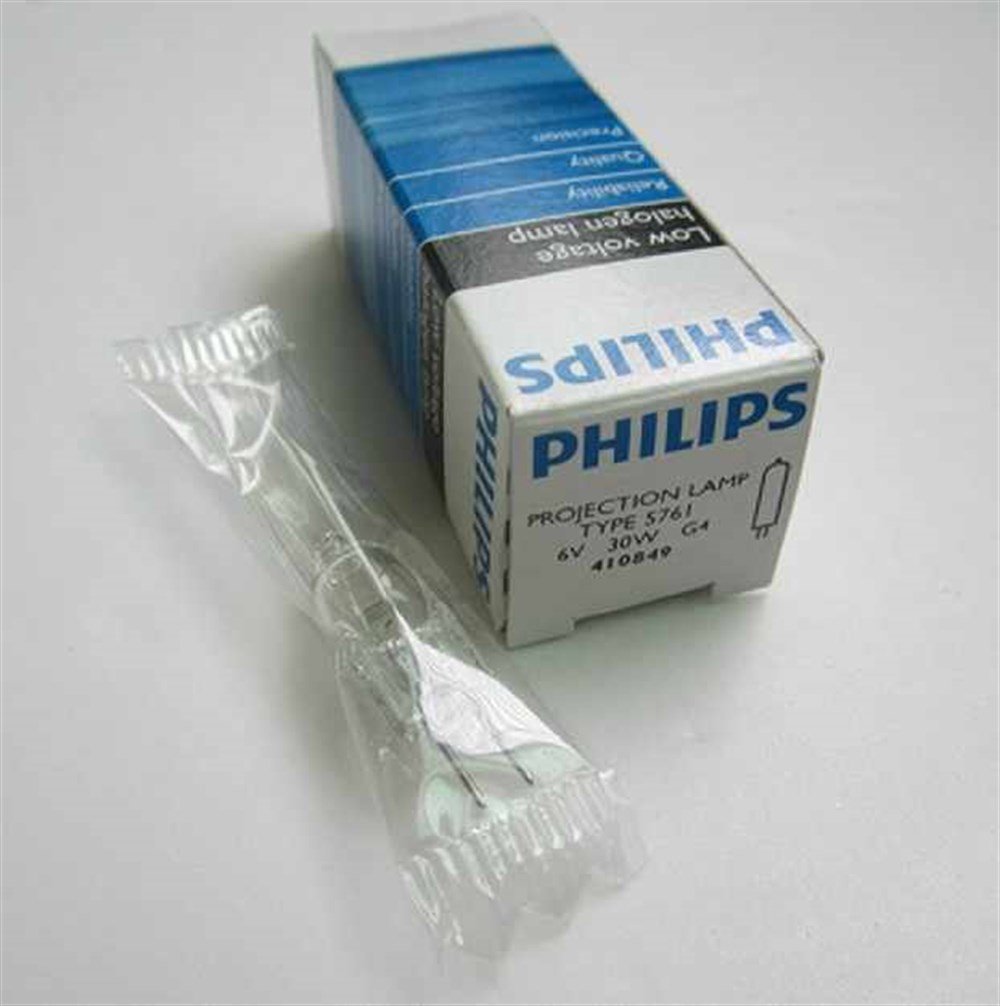 5761 PHILIPS 6V 30W G4 KAPSÜL AMPUL Mikroskop Cihaz Ampullerimyd8335761 PHILIPS 6V 30W G4 KAPSÜL AMPUL