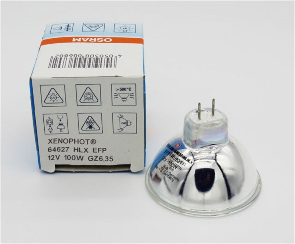 64627 OSRAM 100W 12V GZ6.35 HLX EFPAmeliyathane Mikroskop Cihaz Ampullerimyd79164627 OSRAM 100W 12V GZ6.35 HLX EFP