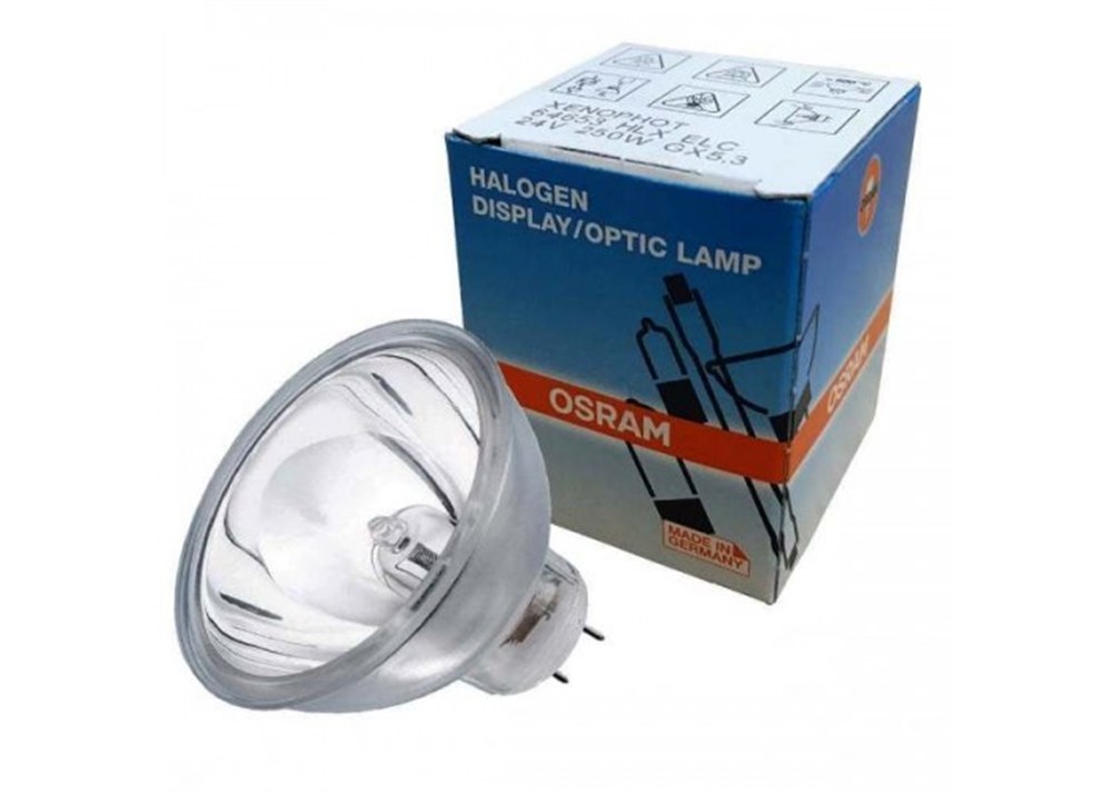 64653 OSRAM 250W 24V GX5.3 HLX ELCAmeliyathane Mikroskop Cihaz Ampullerimyd79064653 OSRAM 250W 24V GX5.3 HLX ELC