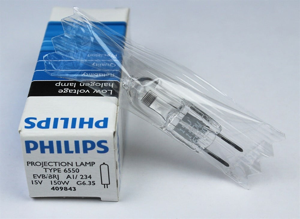 6550 PHILIPS 15V 150W G6,35 BJRAmeliyathane Ampullerimyd7236550 PHILIPS 15V 150W G6,35 BJR