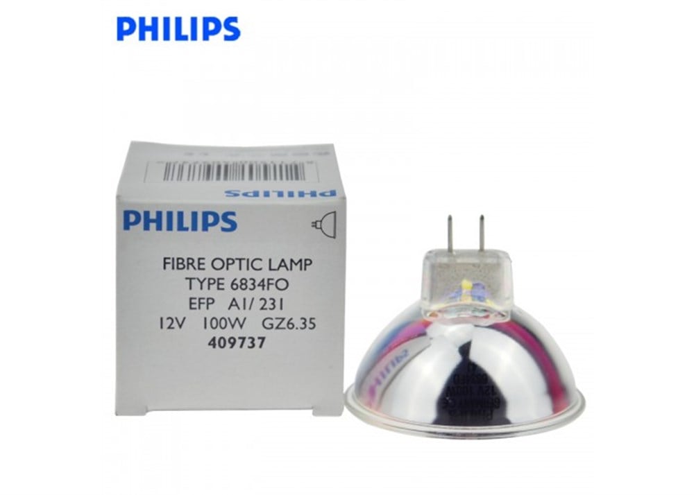 6834 PHILIPS 12V 100W GZ6,35 EFPAmeliyathane Mikroskop Cihaz Ampullerimyd7946834 PHILIPS 12V 100W GZ6,35 EFP
