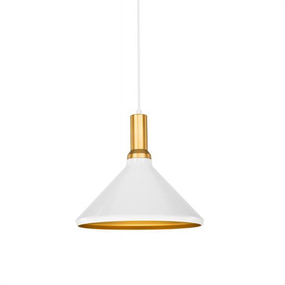 DEKORATİF SARKIT ARMATÜR (BEYAZ+GOLD DUY+35cm)Modern Dekoratif Sarkıt Armatürmyd611DEKORATİF SARKIT ARMATÜR (BEYAZ+GOLD DUY+35cm)