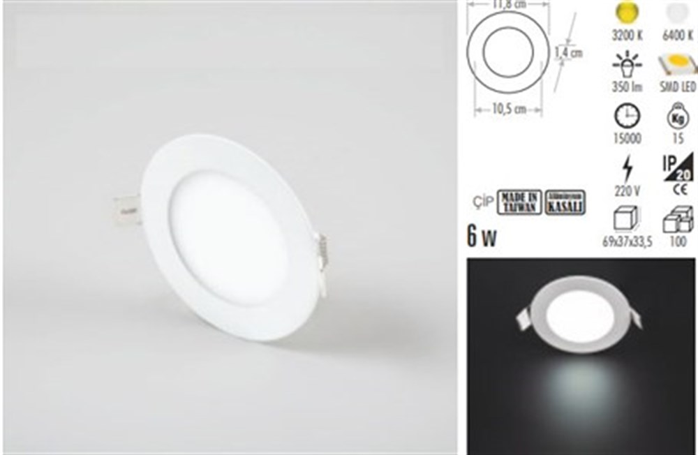 Panel Led Armatür 3