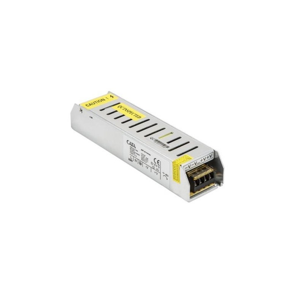 Şerit Led Trafosu 150W 12,5ASlim Model Şerit Led Trafo ve Acil Yardım Kitimyd370Şerit Led Trafosu 150W 12,5A