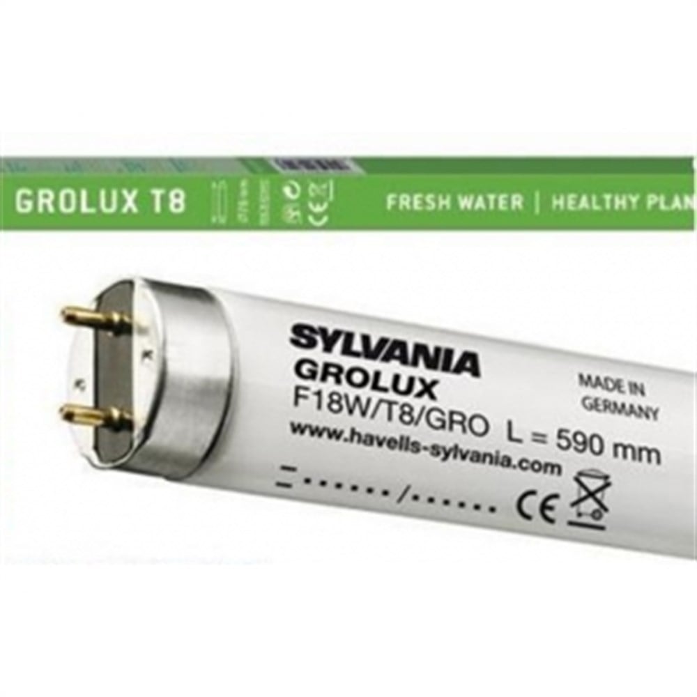 SYLVANIA F18W/GRO T8 GROLUXAkvaryum Ampullerimyd931SYLVANIA F18W/GRO T8 GROLUX
