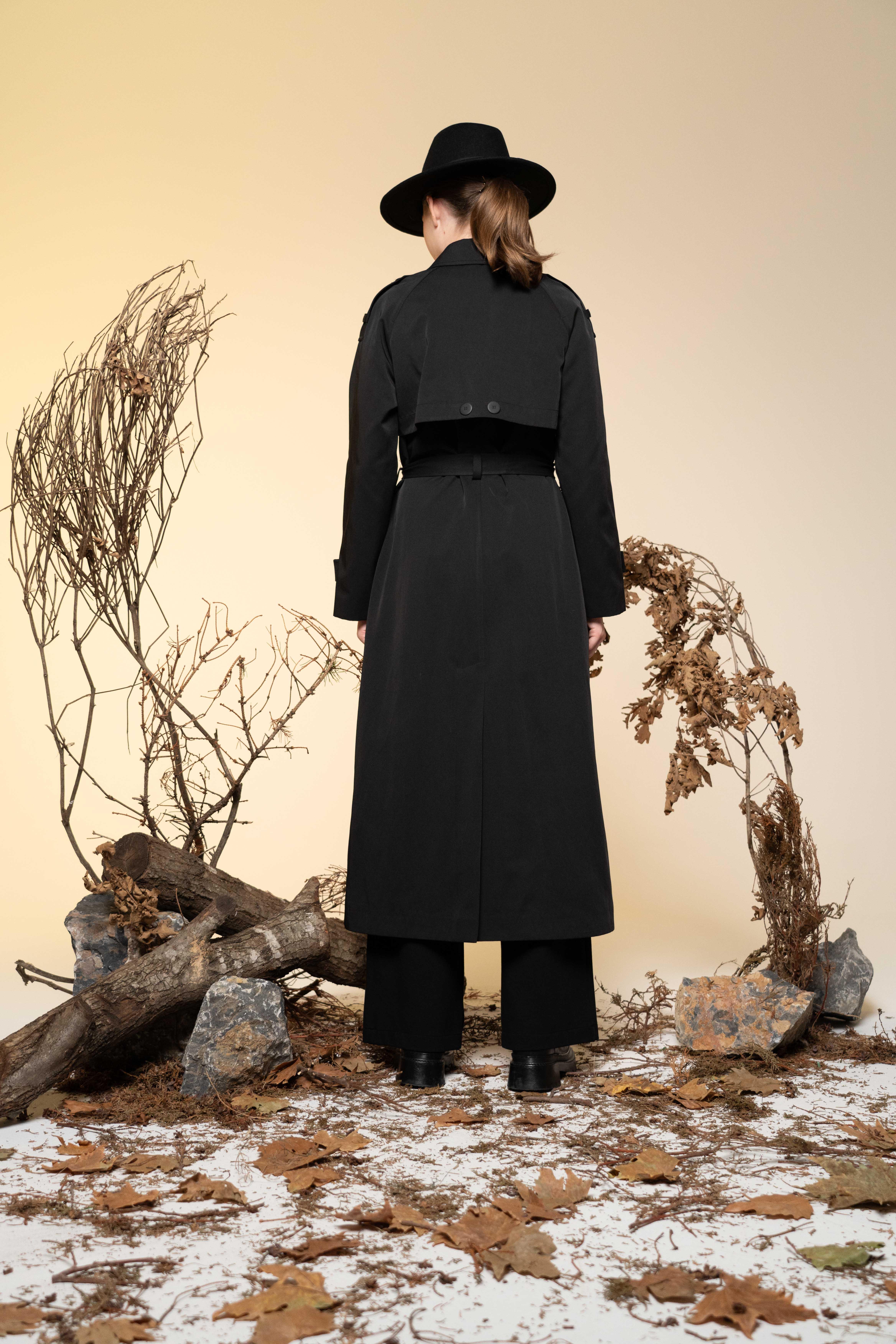 ÇİFT DÜĞMELİ TRENÇKOT