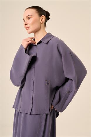 ANVELOP GÖRÜNÜMLÜ PASION ETEKLİ TAKIM