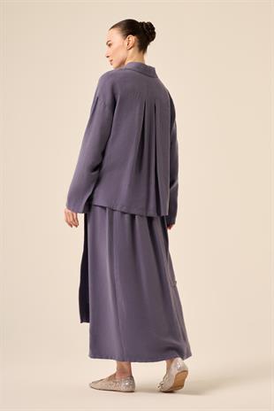 ANVELOP GÖRÜNÜMLÜ PASION ETEKLİ TAKIM