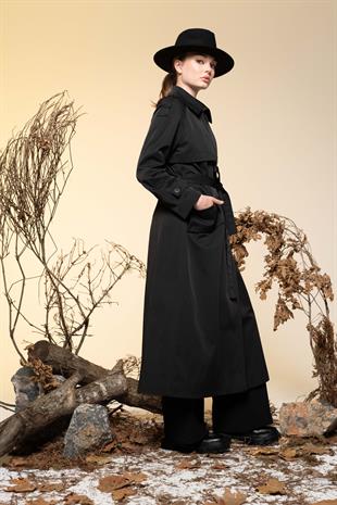 ÇİFT DÜĞMELİ TRENÇKOT