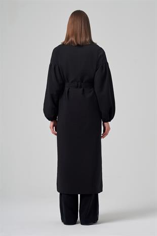 DANTEL DETAYLI TRENÇKOT