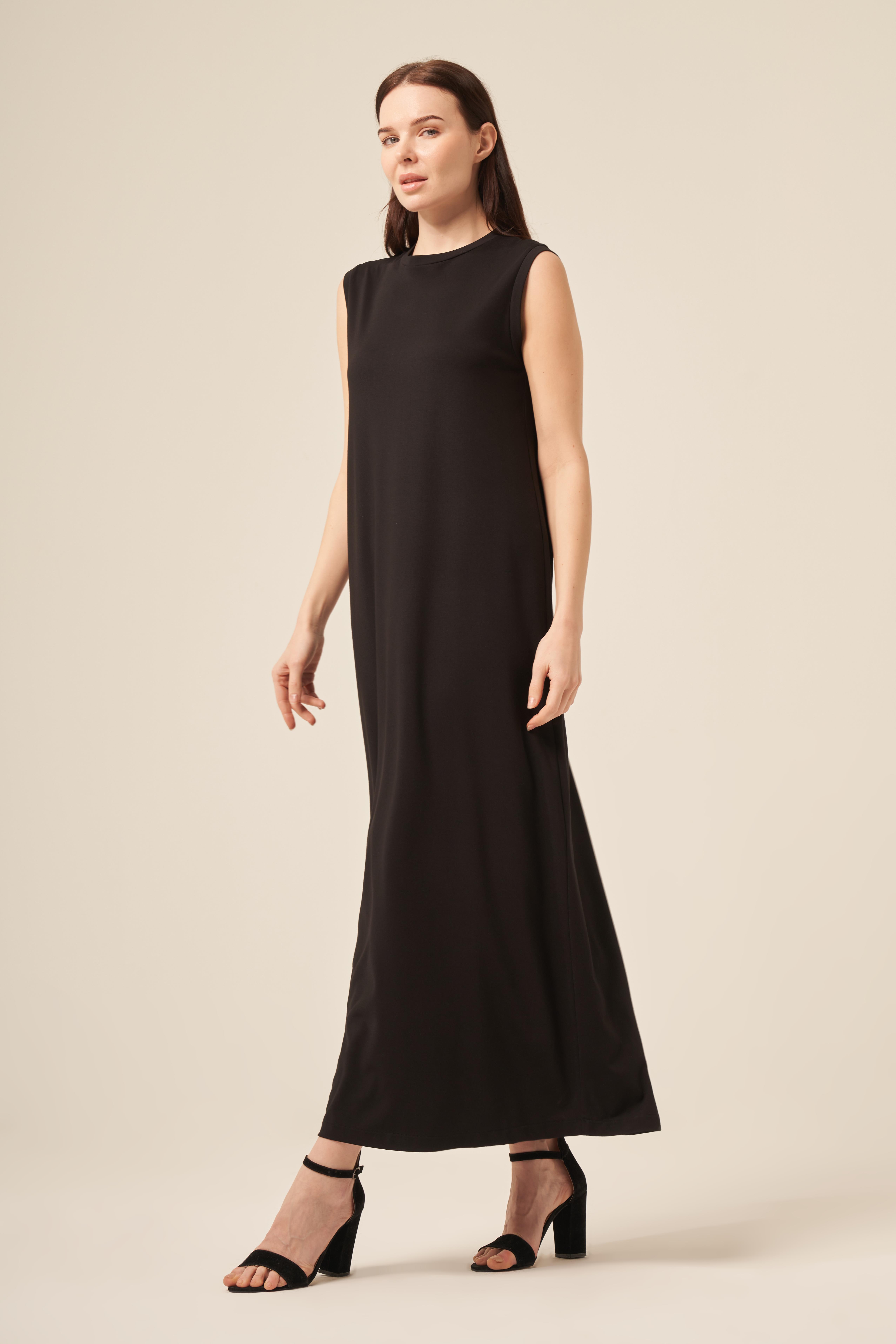 BAMBU KOLSUZ İÇLİK ELBİSE