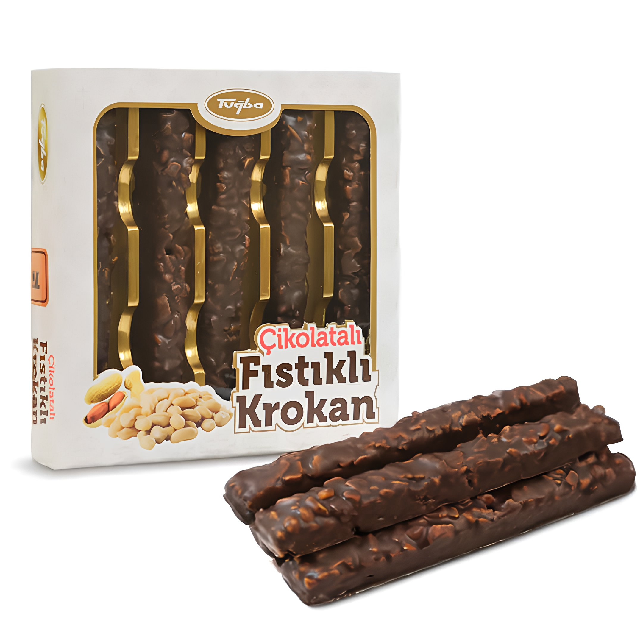 Çikolatalı Fıstıklı Krokan 75 gr