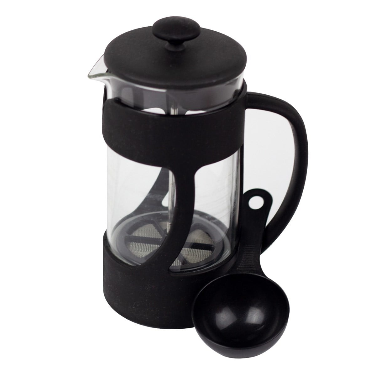 French Press Plastik Siyah 350 ml