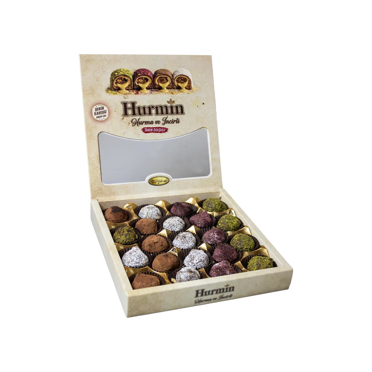 Hurmalı ve İncirli Tahin Dolgulu (Hurmin) 430 gr 