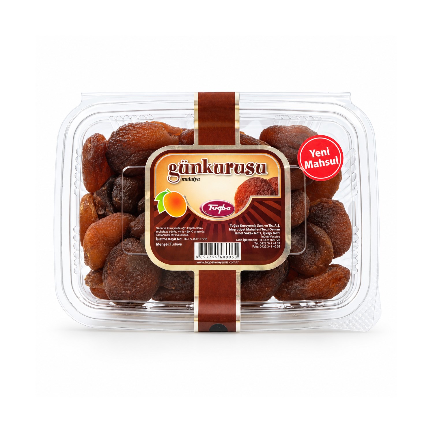 Jumbo Boy Gün Kurusu Kayısı 500 gr