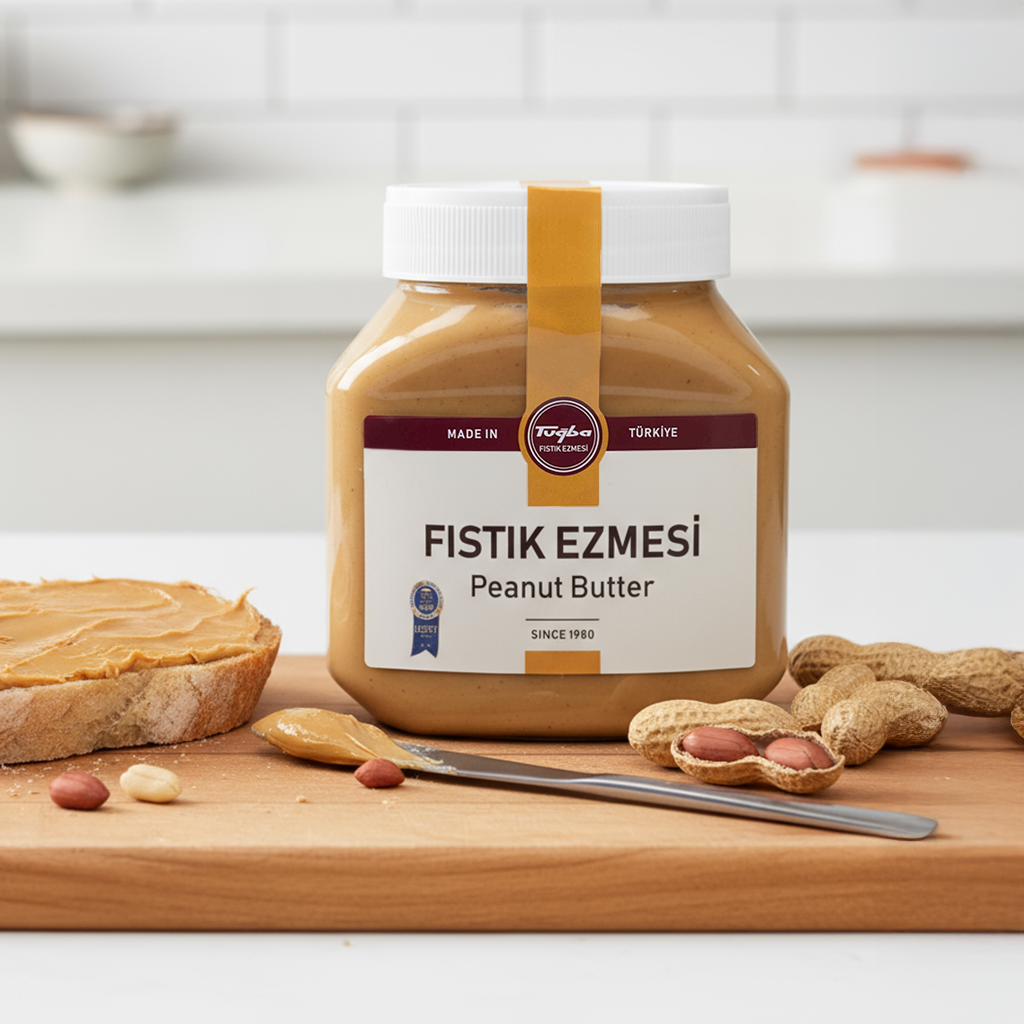 Sürülebilir Fıstık Ezmesi 650 gr (Şekerli)