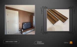 12cm Avşar Ceviz Meşe Lambri