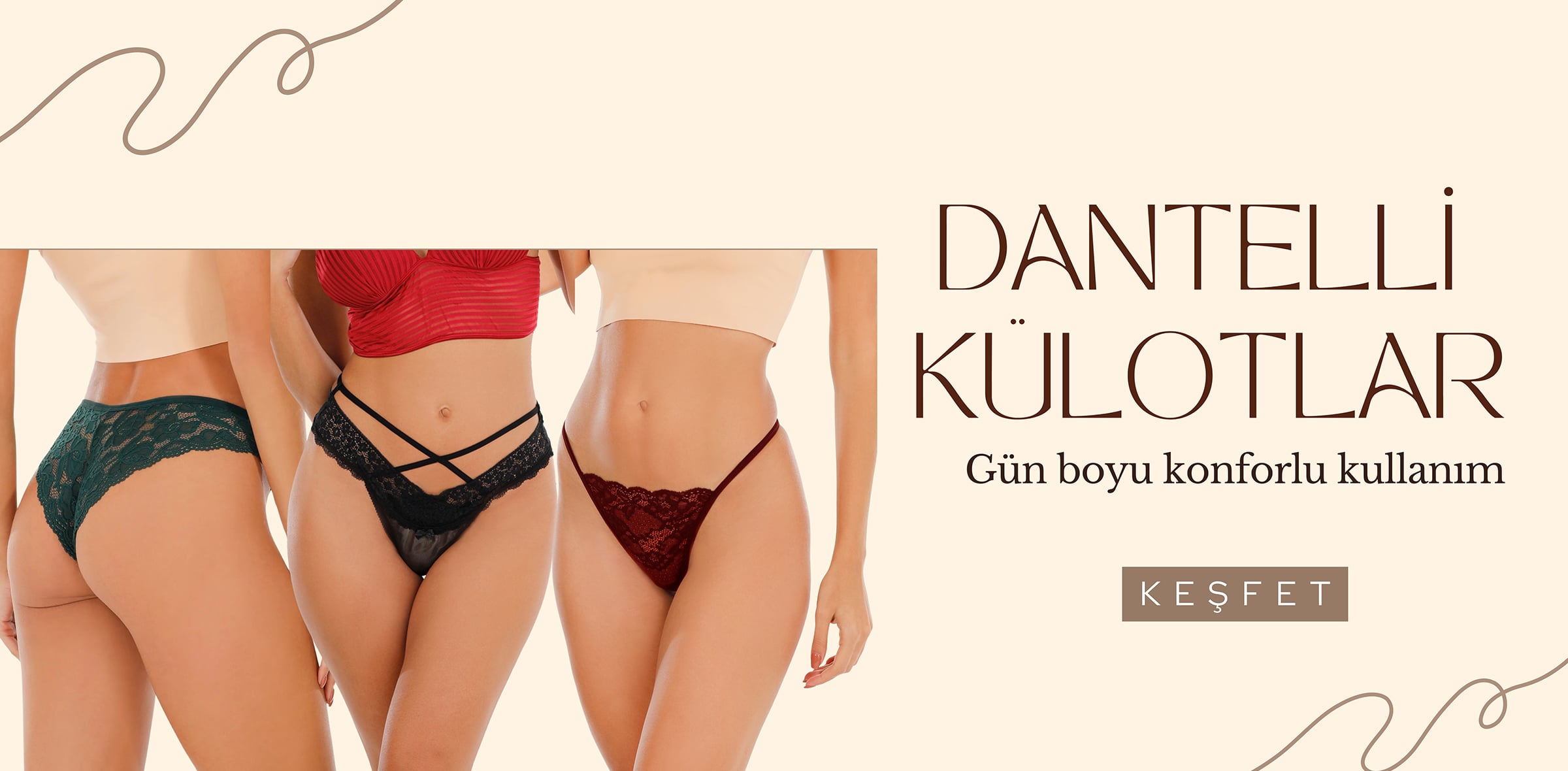 Dantelli Külotlar