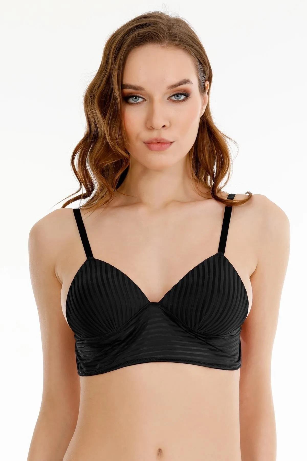 Kadın ayarlanabilir askılı bralet büstiyer 