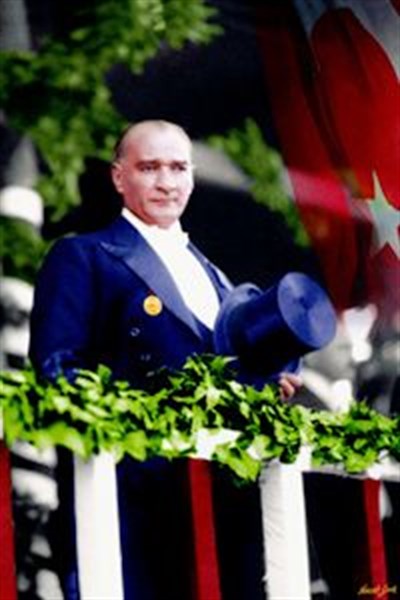 Atatürk Resmi 1000x1500cm.