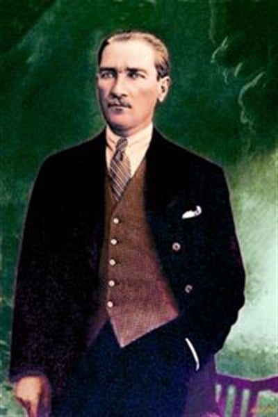 Atatürk Resmi 500x750cm.