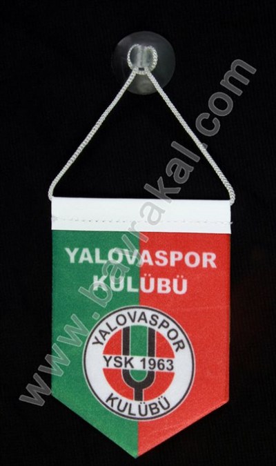 8x12cm.Hatıra Yalova Bayrağı