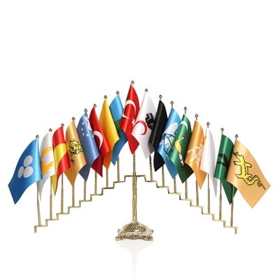 Eski Türk Devletleri 17'li Bayrakları