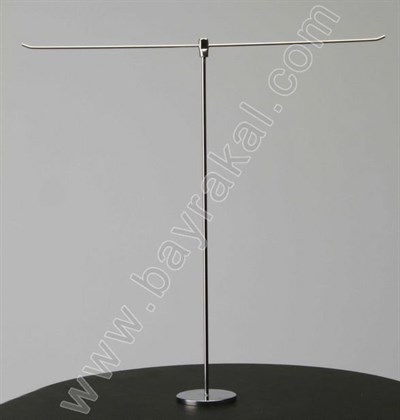 İkili Nikel L Telli Masa Bayrak Direği