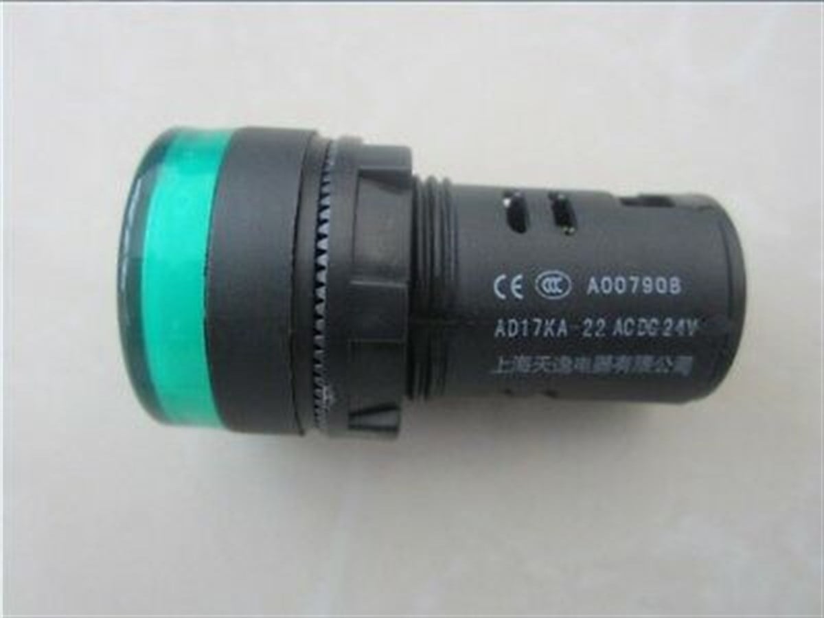 AD17KA-22 AC/DC 24V Yeşil Sinyal Lambası