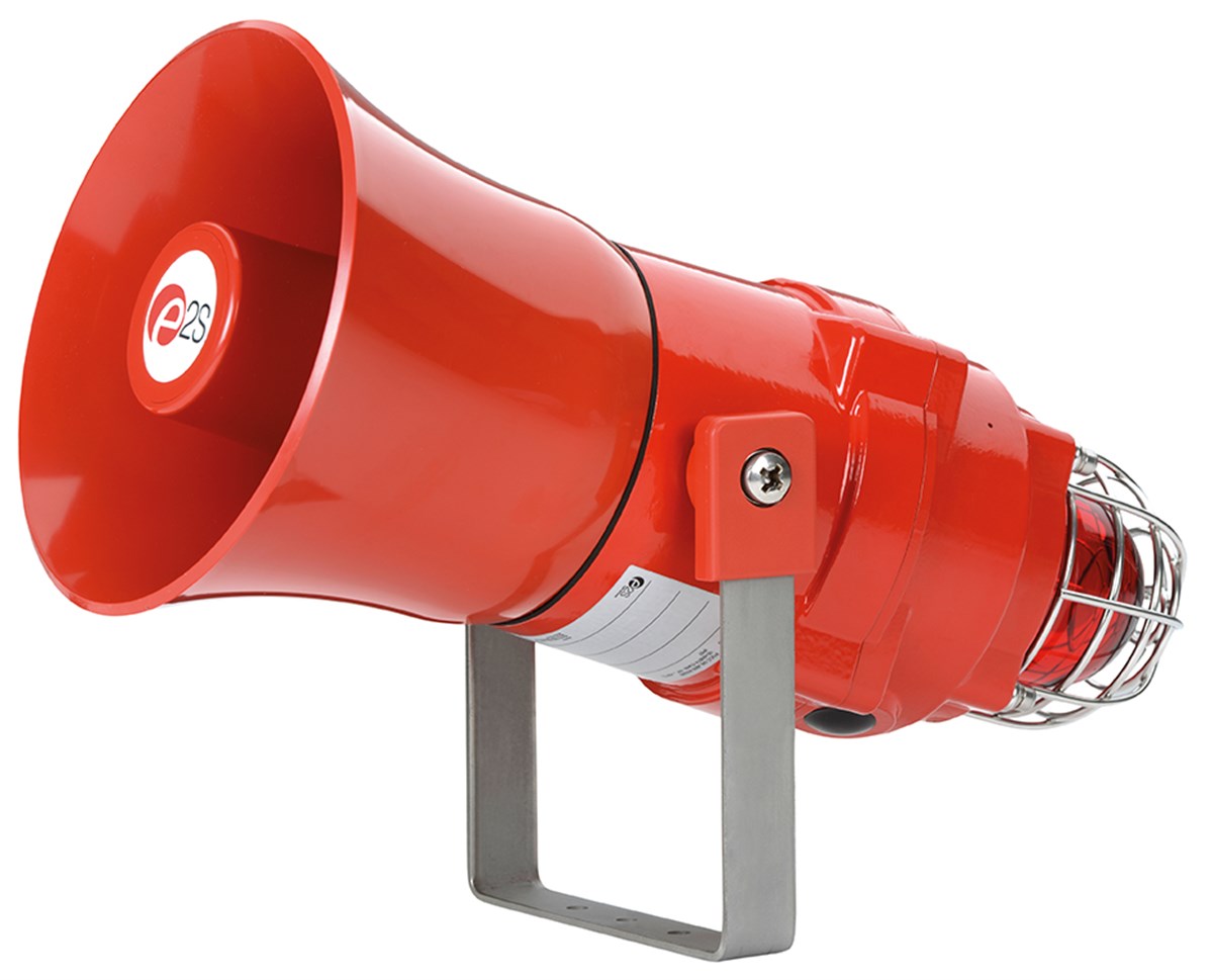 BEXCS11005D230 EXPROOF FLASÖR SİREN (ATEX) IP67 KIRMIZI LENS (II 2G Exd IIB T4 ) 230V AC