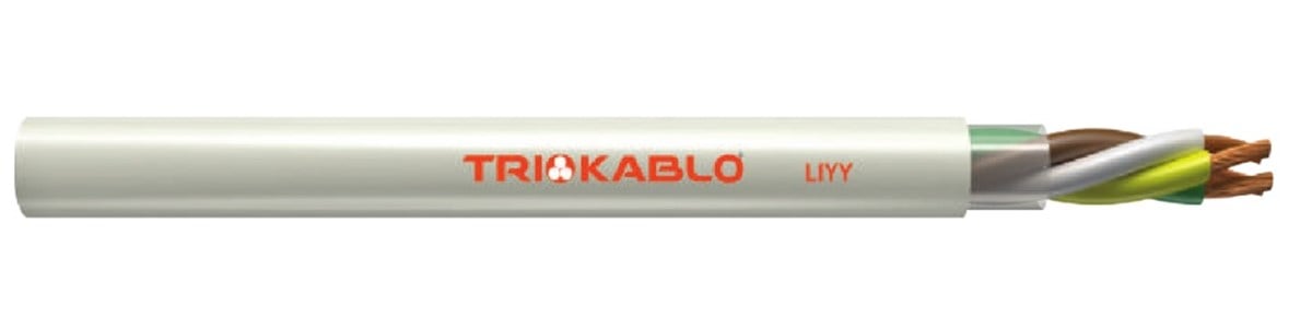 Kablo  Trio marka  LIYY 6X1,5 MM2