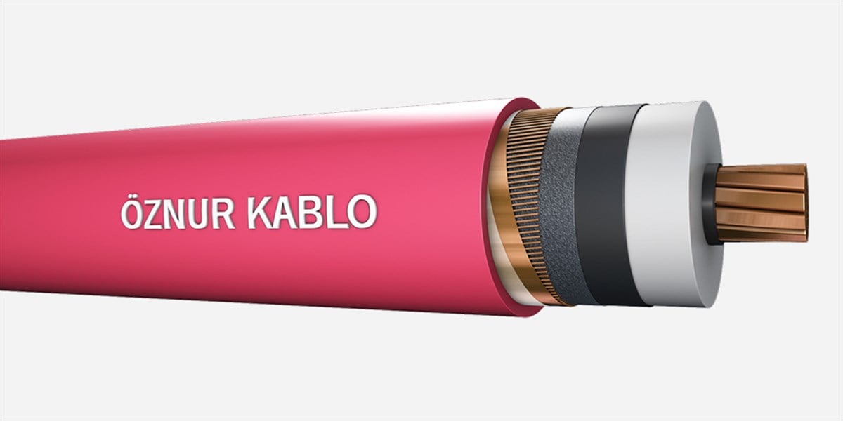 Kablo  Öznur marka  XLPE 1X185/25 MM2, 35 kV