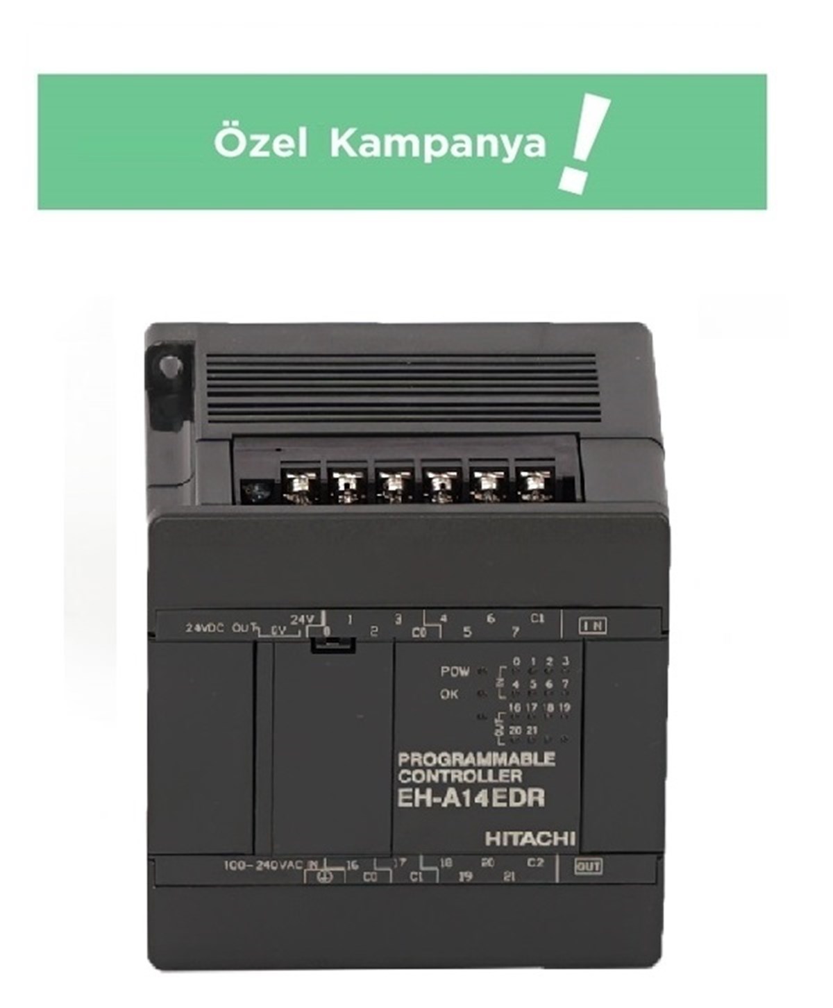 EH-A14DR Hitachi Compakt PLC