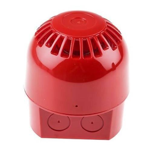 PSS-0020 Sounder Only Red body, Deep Base 9-60V DC