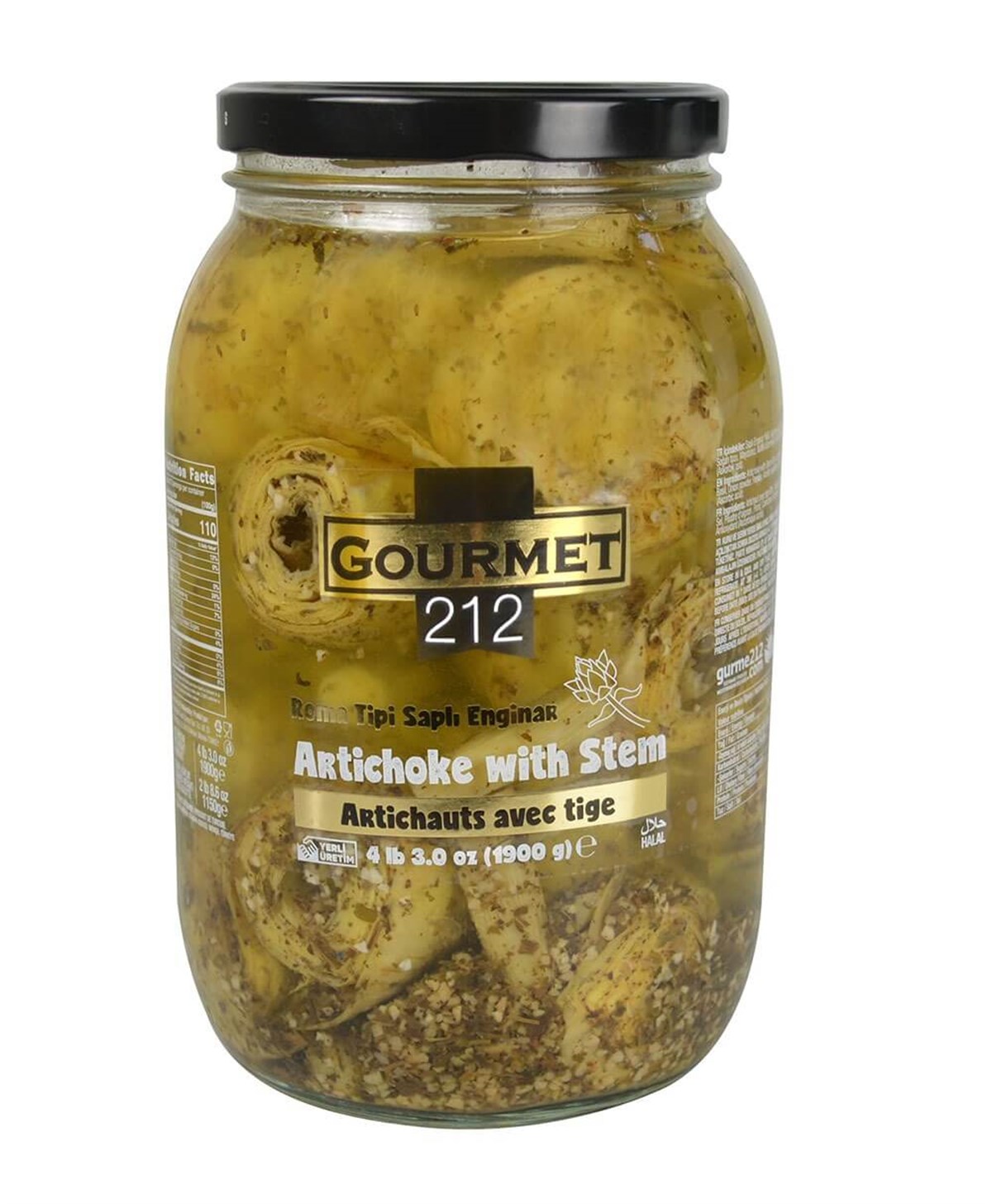 HO-RE-CAGourmet212 Marineli Sapli Enginar 3x2000cc Kavanoz