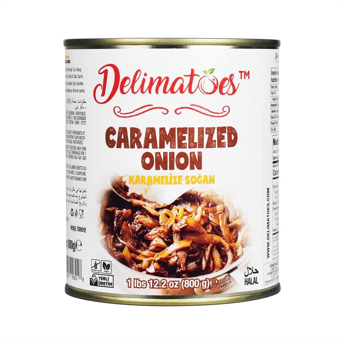 Hazır YemeklerKaramelize Soğan 800gr