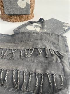 ÇANTALI PEŞTEMAL  SETİ VİŞNE