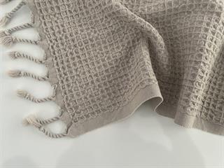 WAFFEL A.GRİ PLAJ HAVLUSU-PEŞTAMAL 80 X 170