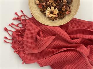 WAFFEL NAR ÇİÇEĞİ PLAJ HAVLUSU-PEŞTAMAL 80 X 170