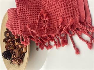 WAFFEL NAR ÇİÇEĞİ PLAJ HAVLUSU-PEŞTAMAL 80 X 170