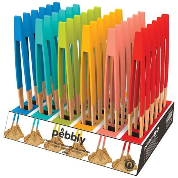 036-01-canlı renkli bambu maşa 24cm (36lı dısplay)
