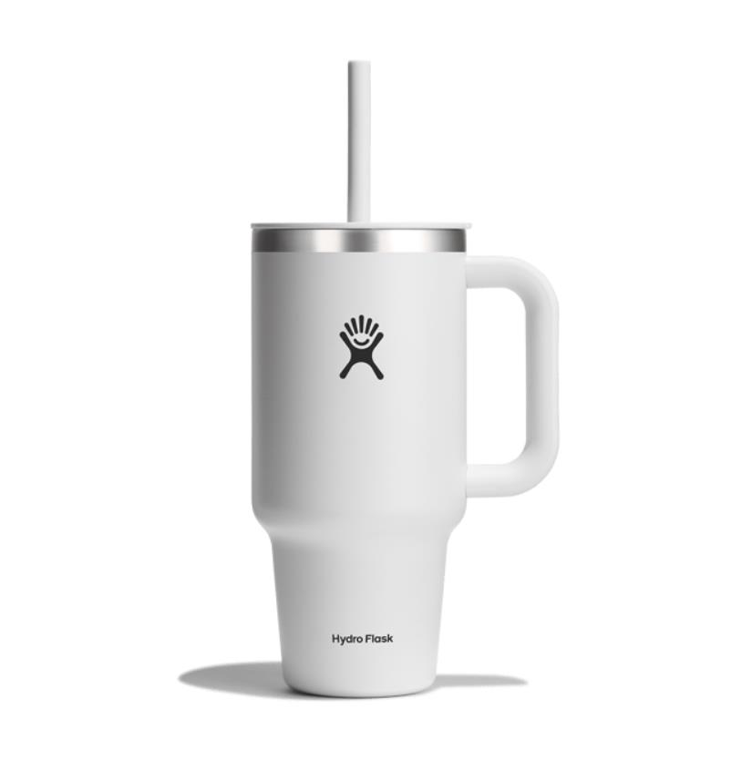 Hydro Flask 32 Oz Seyahat Bardağı 946 Ml. Beyaz