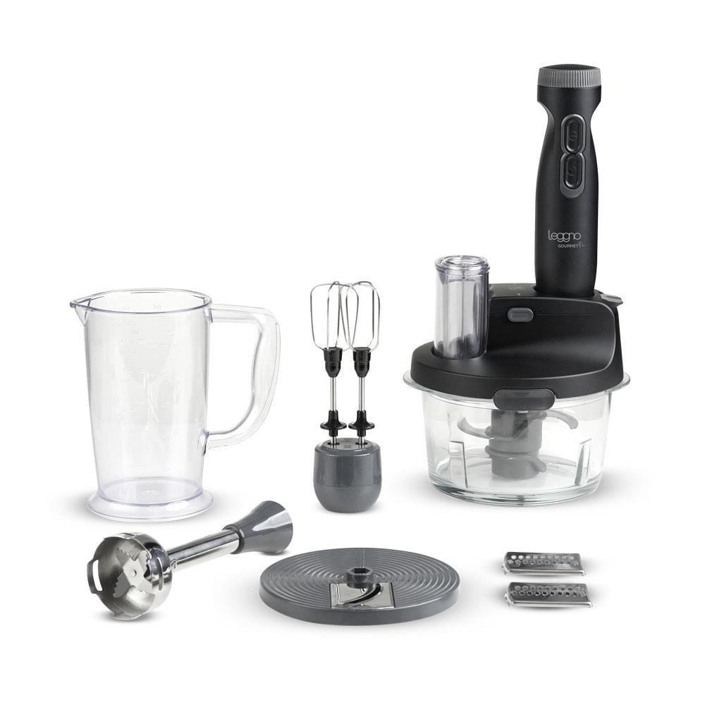 Leggno Gourmet Pro Blender Seti - Siyah